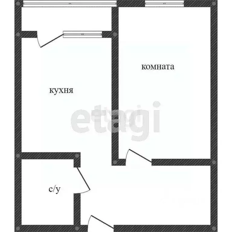 1-к кв. Воронежская область, Воронеж Беговая ул., 219ж (43.0 м) - Фото 2