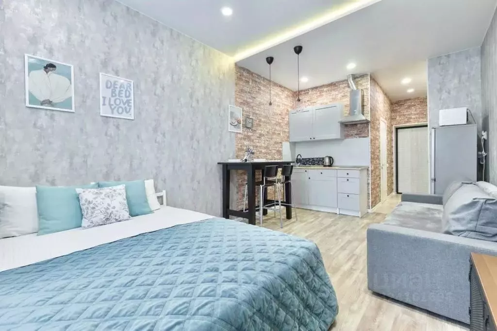 1-к кв. Татарстан, Казань Комсомольская ул., 2 (30.0 м) - Фото 1