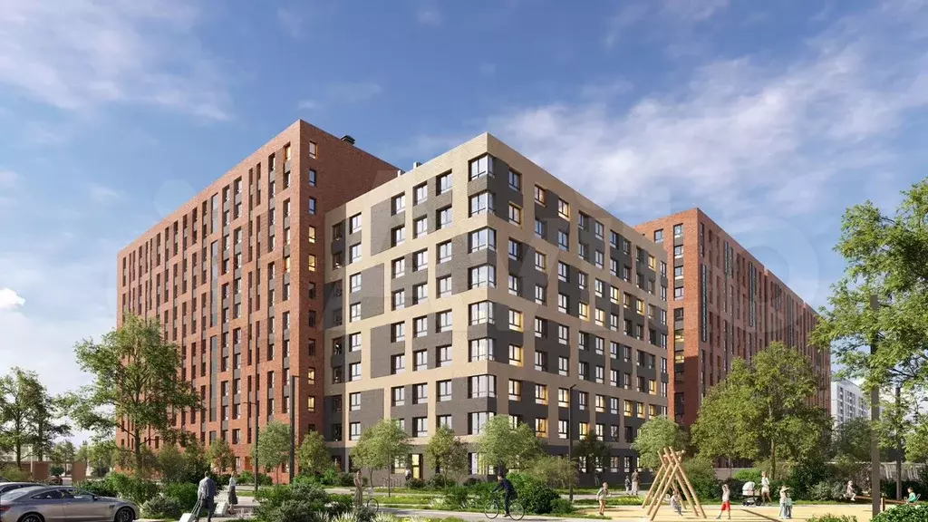 Квартира-студия, 28,7 м, 3/12 эт. - Фото 1