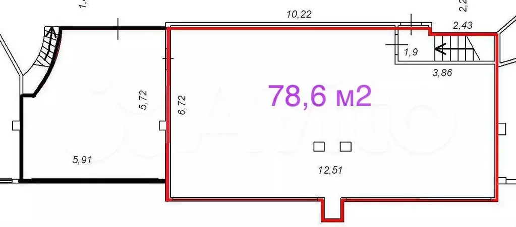 2-х этажный офис 130 м2 БЦ Орджоникидзе - Фото 0