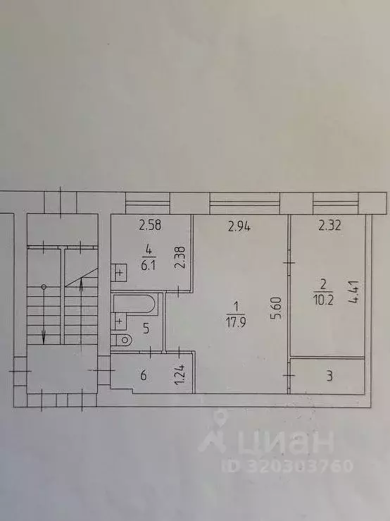 2-к кв. Пермский край, Пермь ул. Халтурина, 4 (43.0 м) - Фото 1