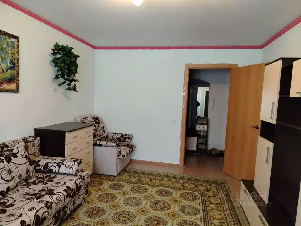 1-к кв. Тюменская область, Тюмень Антипино мкр, ул. Беловежская, 17 ... - Фото 2