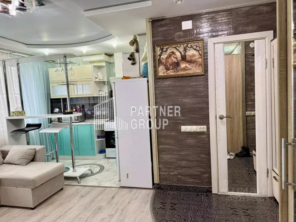 Студия Тульская область, Тула Петровский квартал мкр, ул. Константина ... - Фото 2