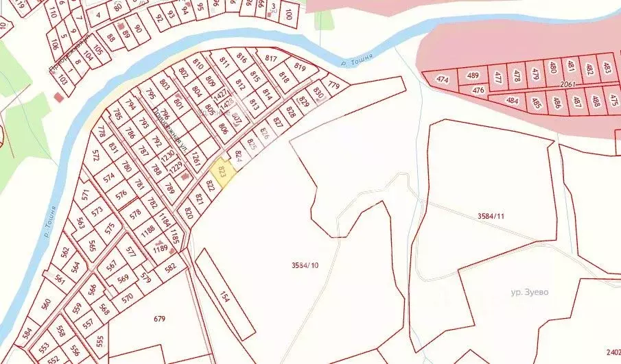 Участок в Вологодская область, пос. Сосновка ул. Вологодская (14.0 ... - Фото 2