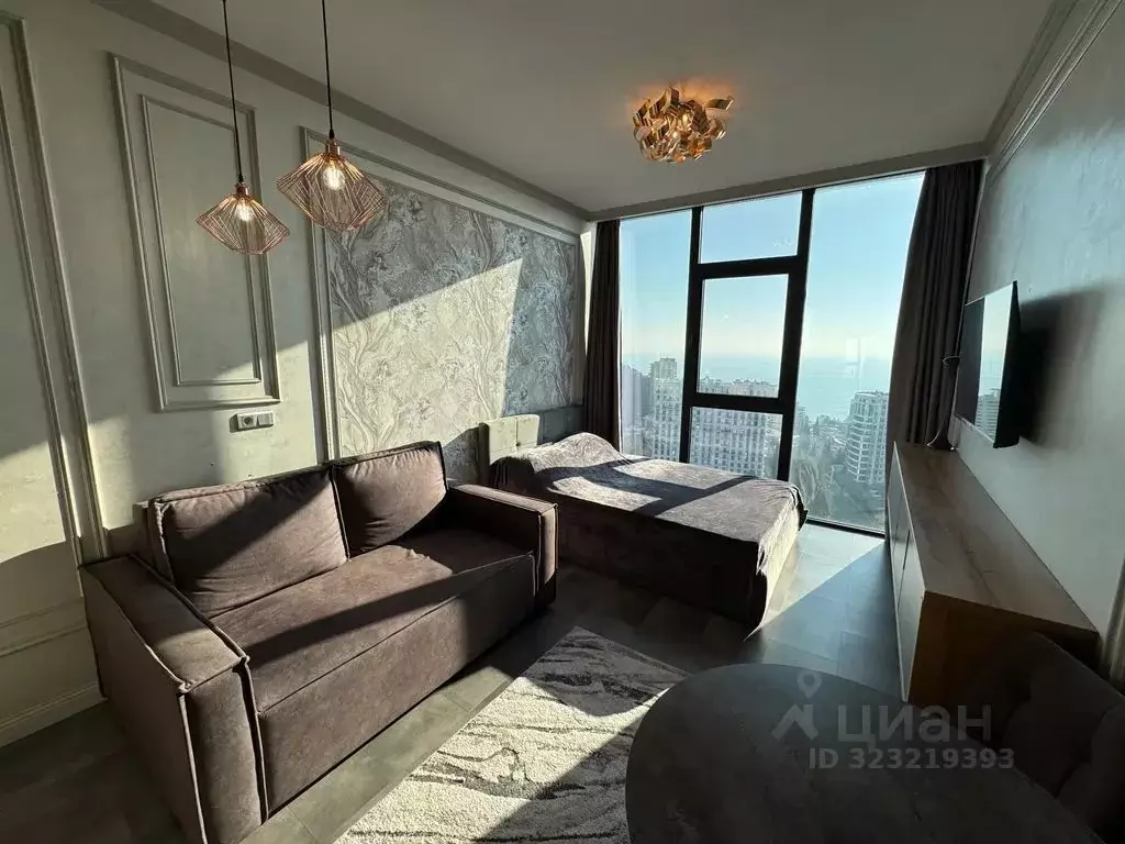 Студия Краснодарский край, Сочи Светлана мкр, ул. Депутатская, 10Б/1 ... - Фото 1