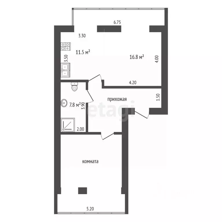 2-к кв. Крым, Феодосия пер. Индустриальный, 2к1 (75.9 м) - Фото 2