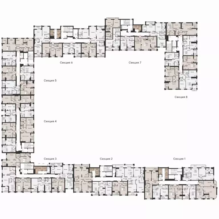 1-к кв. Ростовская область, Ростов-на-Дону Ривьера жилой квартал,  ... - Фото 2