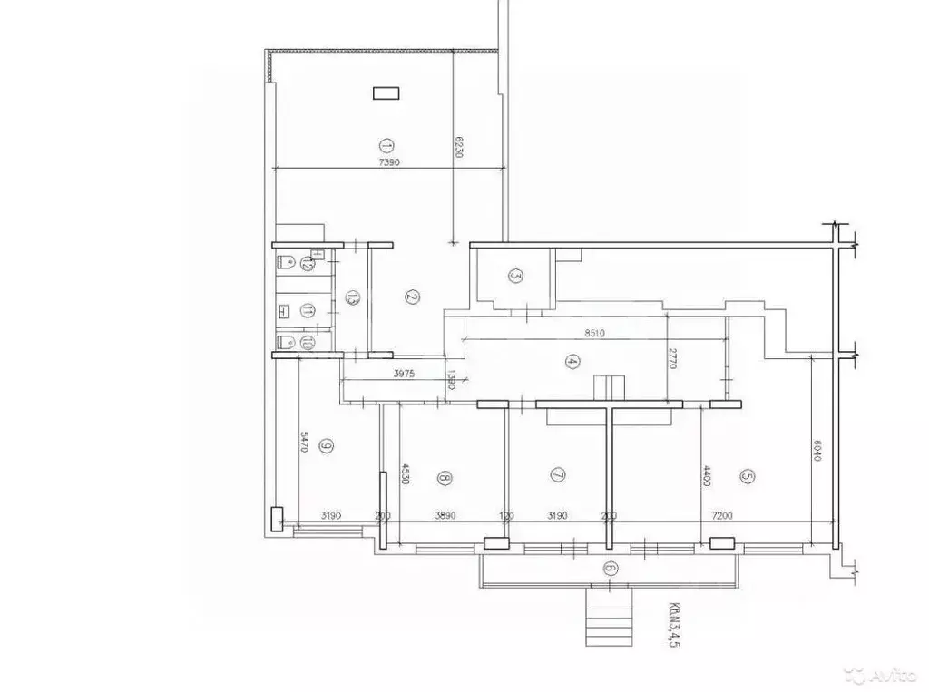Офис в Краснодарский край, Краснодар ул. Володи Головатого, 172 (190 ... - Фото 2