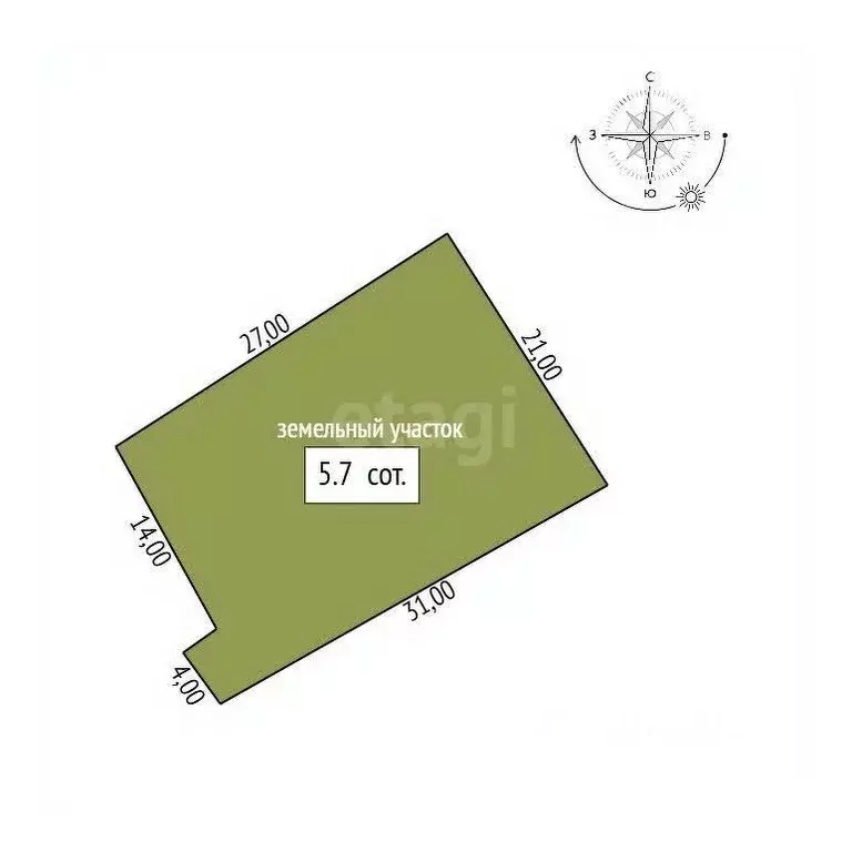 Участок в Амурская область, Благовещенск Красноармейская ул., 228 (5.7 ... - Фото 2