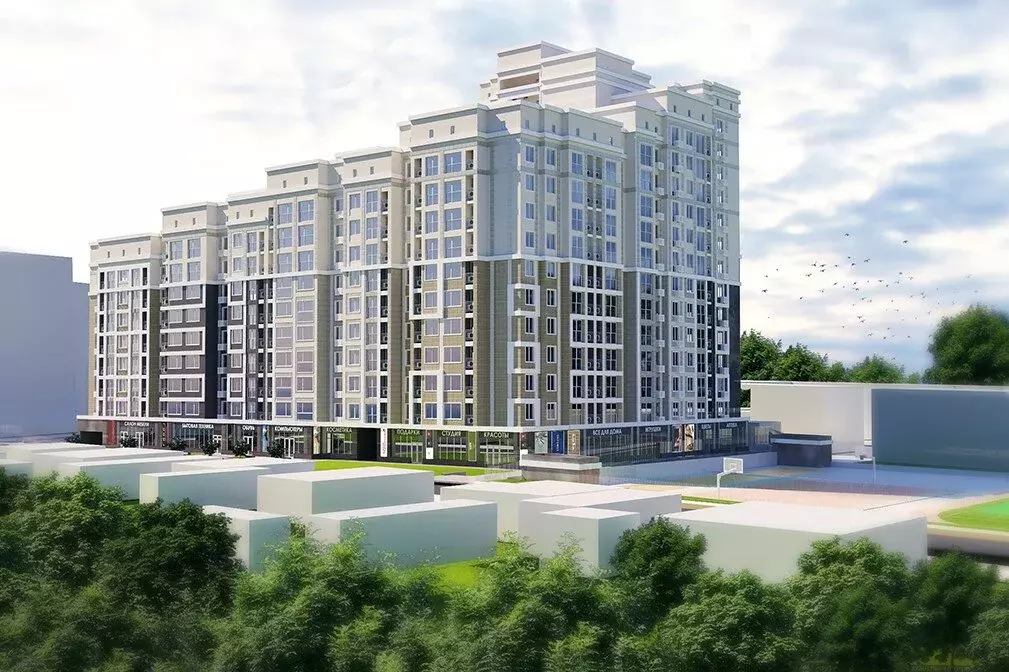 1-комнатная квартира: Белгород, улица Чапаева, 14А (42.6 м) - Фото 1