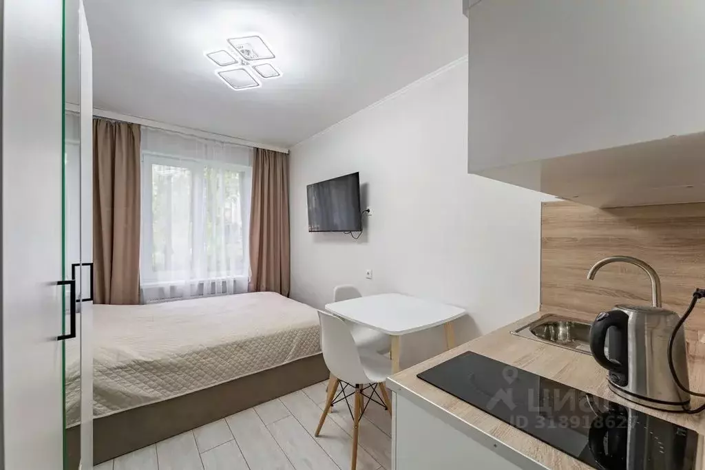 Студия Москва ул. Гарибальди, 23К5 (18.0 м) - Фото 0