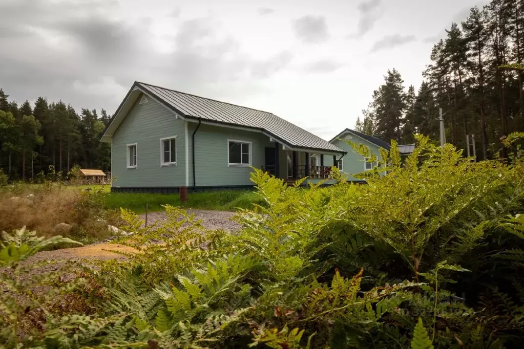 Коттедж в Ленинградская область, Выборгский район, Полянское с/пос, ... - Фото 1