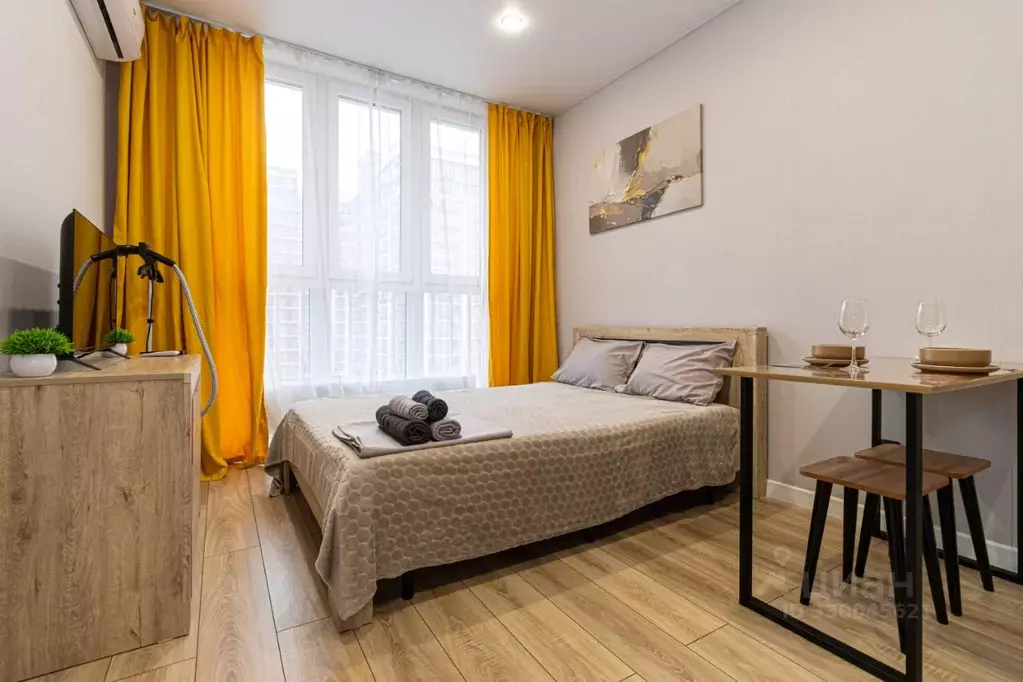Студия Краснодарский край, Краснодар ул. Ивана Беличенко, 90 (20.0 м) - Фото 1