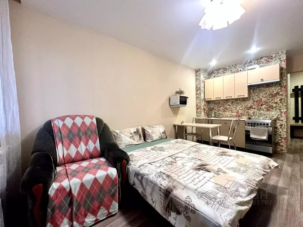 Студия Рязанская область, Рязань ул. Стройкова, 51 (30.0 м) - Фото 1