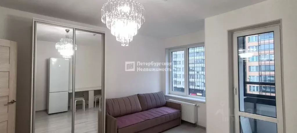 Студия Санкт-Петербург ул. Генерала Кравченко, 5к1 (23.9 м) - Фото 1
