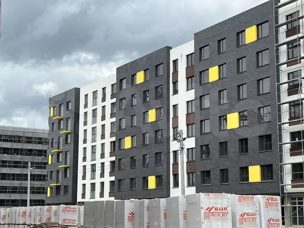 1-к. квартира, 47,4 м, 5/7 эт. - Фото 1