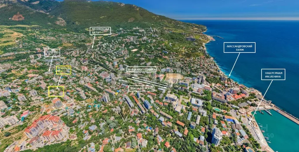 Участок в Крым, Ялта ул. Клары Цеткин (10.0 сот.) - Фото 0