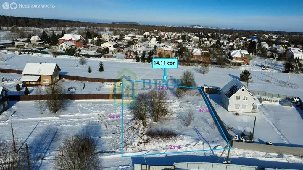 Участок в Ленинградская область, Гатчинский муниципальный округ, ... - Фото 2