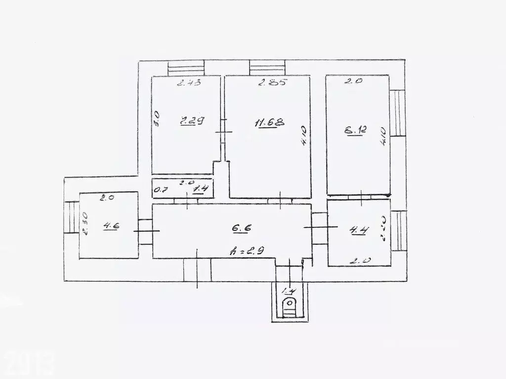 2-к кв. Севастополь ул. Керченская, 32 (42.5 м) - Фото 2