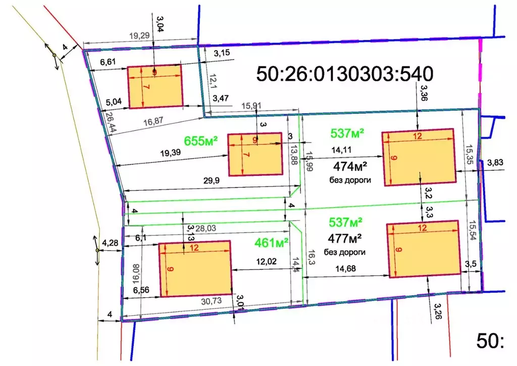 Участок в Московская область, Наро-Фоминский городской округ, с. ... - Фото 2