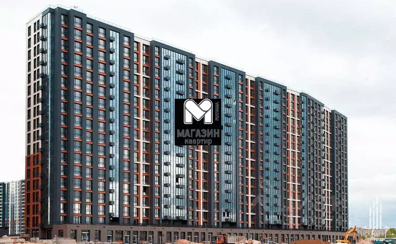 2-к кв. Санкт-Петербург бул. Александра Грина, 2к1 (45.25 м) - Фото 1