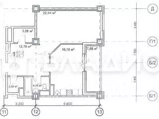 1-к кв. Нижегородская область, Нижний Новгород Полтавская ул., 15 ... - Фото 1