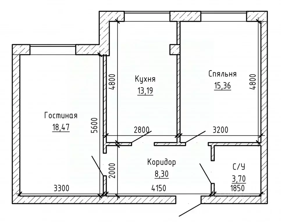 2-к кв. Кабардино-Балкария, Нальчик ул. Атажукина (58.0 м) - Фото 2