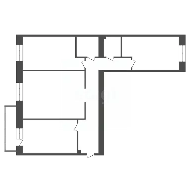 3-к кв. Красноярский край, Красноярск наб. Южная, 12 (95.5 м) - Фото 2