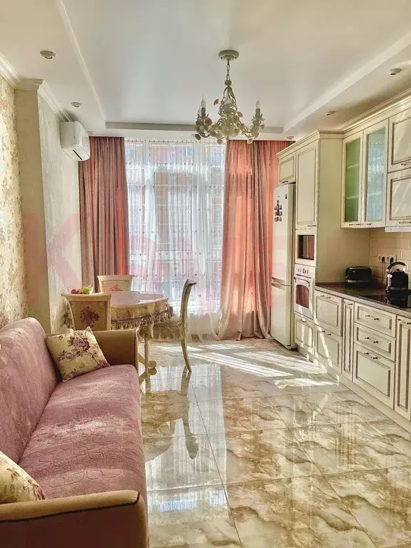 Квартира, 1 комната, 44.6 м - Фото 0