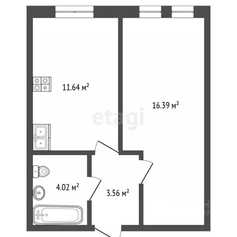 1-к кв. Ярославская область, Ярославль пос. Маяковского, ул. 9-я ... - Фото 1