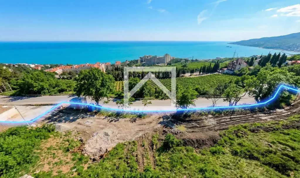 Участок в Крым, Ялта муниципальный округ, Восход пгт ш. ... - Фото 2