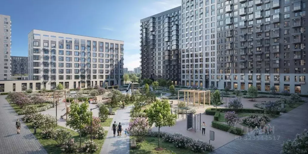 1-к кв. Московская область, Мытищи пер. 1-й Стрелковый, 5 (33.8 м) - Фото 2