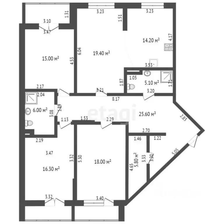4-к кв. Удмуртия, Ижевск ул. Карла Маркса, 455 (152.2 м) - Фото 2