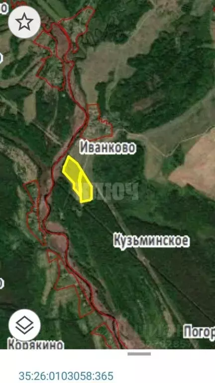 Участок в Вологодская область, Сокольский муниципальный округ, д. ... - Фото 2