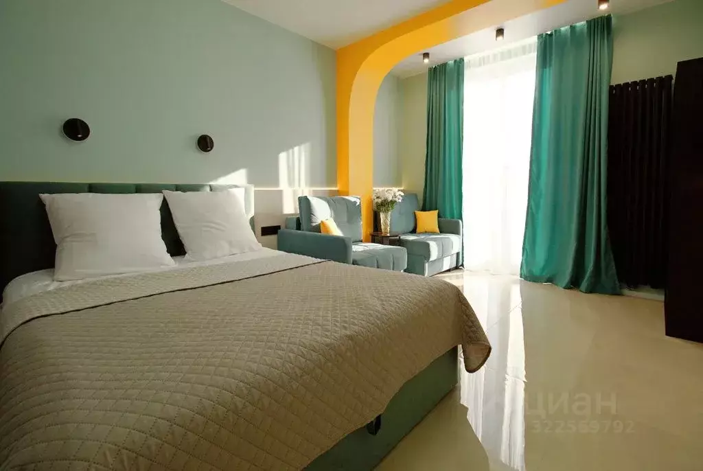 1-к кв. Краснодарский край, Сочи ул. Ленина, 290/8к1 (33.0 м) - Фото 1