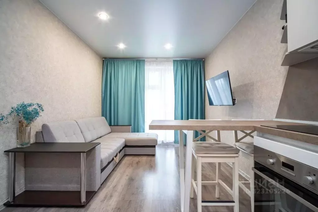 Студия Новосибирская область, Новосибирск ул. Забалуева, 88 (24.7 м) - Фото 2