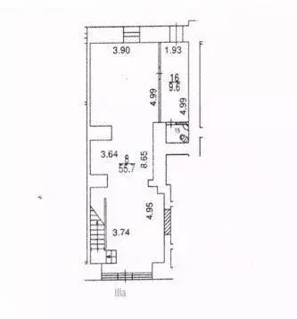 Торговая площадь в Москва Краснопрудная ул., 3-5С1 (67 м) - Фото 2