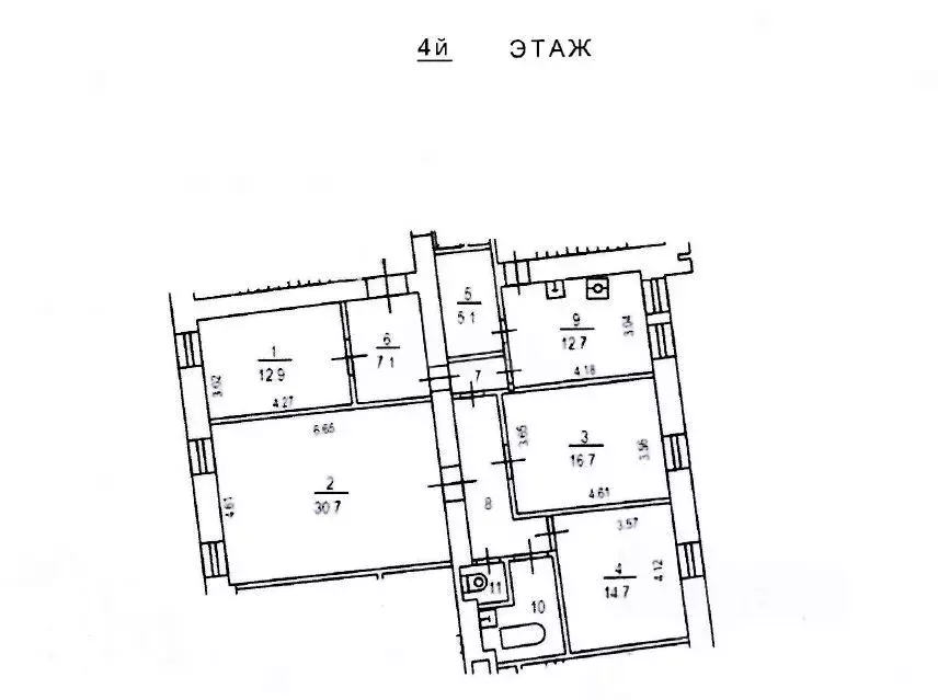 4-к кв. Москва Малая Бронная ул., 31/13 (126.0 м) - Фото 1