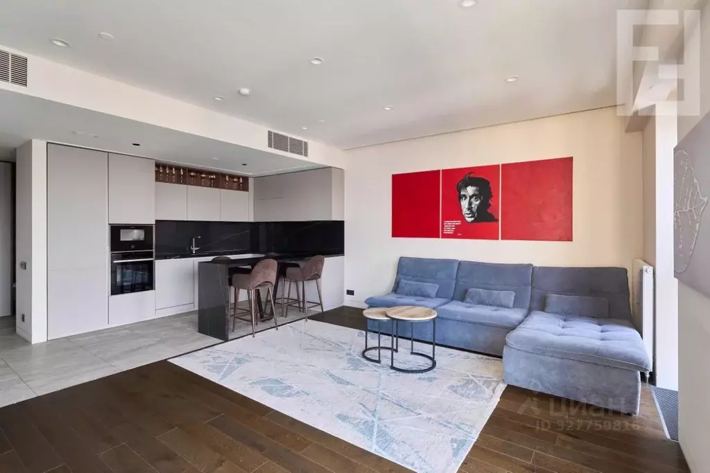 3-к кв. Москва Бумажный проезд, 4 (94.0 м) - Фото 2