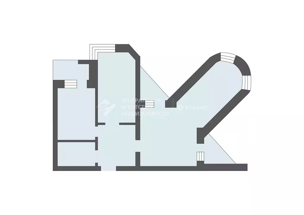 3-к кв. Рязанская область, Рязань Татарская ул., 37 (80.0 м) - Фото 2