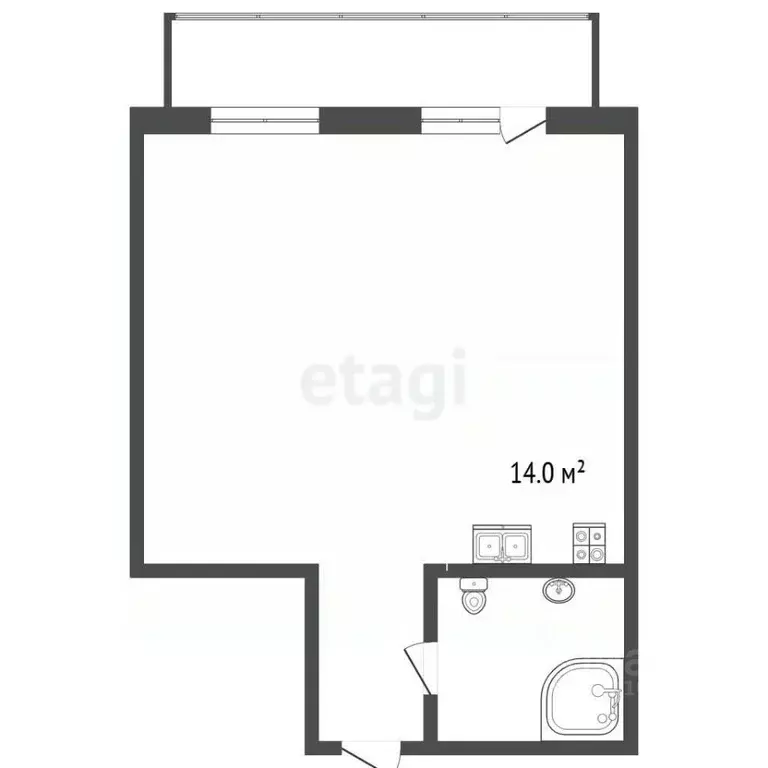 Студия Татарстан, Набережные Челны ул. Раскольникова, 18 (39.0 м) - Фото 2
