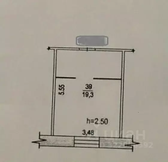 Комната Хабаровский край, Хабаровск Клубная ул., 34 (19.3 м) - Фото 2