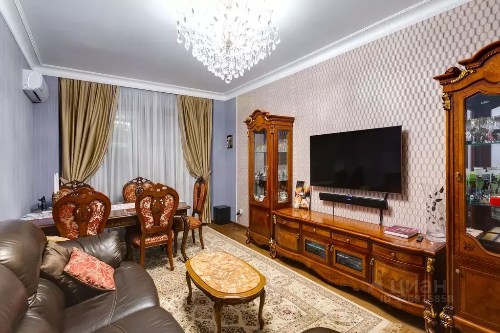 3-к кв. Москва Кутузовский просп., 5/3 (81.6 м) - Фото 1