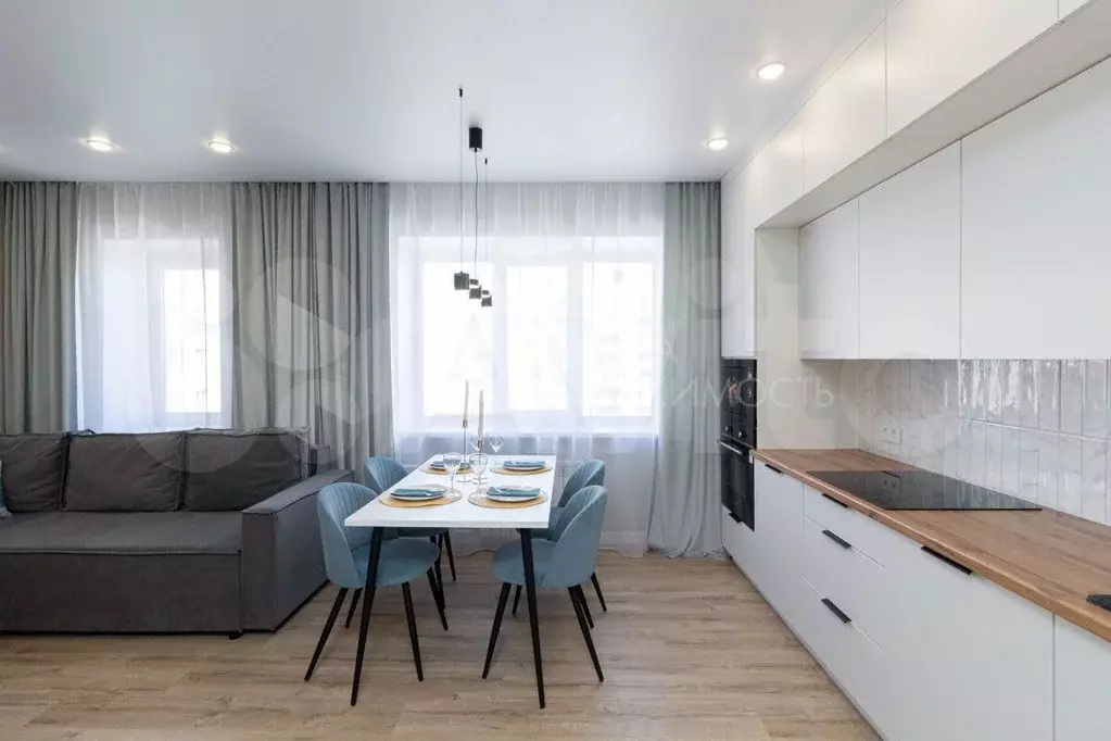 3-к. квартира, 66,1 м, 6/9 эт. - Фото 1