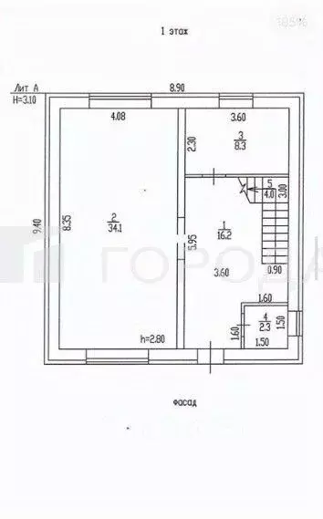 Дом в Алтайский край, Первомайский район, с. Санниково ул. 12-я ... - Фото 2