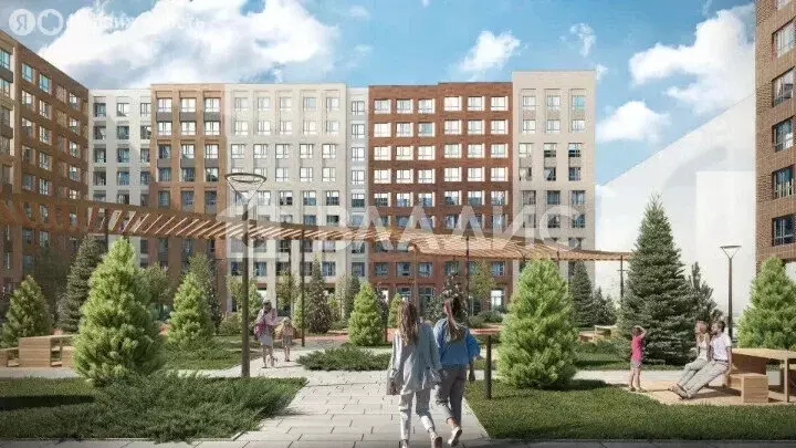 3-комнатная квартира: Заречье, ЖК Заречье Парк, к3.1 (50.6 м) - Фото 2