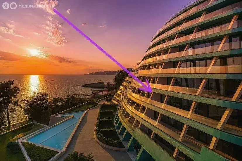 3-комнатная квартира: Сочи, микрорайон Новый Сочи, Политехническая ... - Фото 1