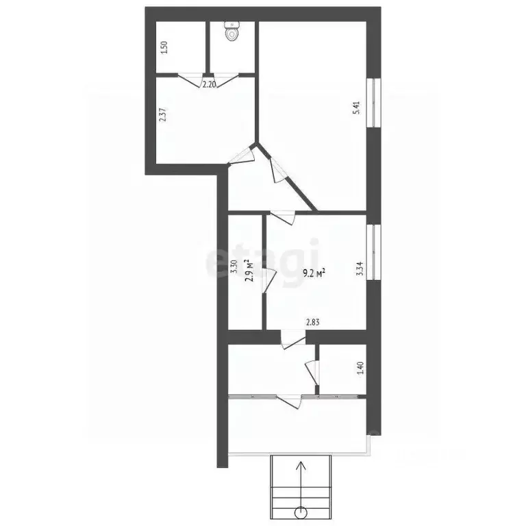 Помещение свободного назначения в Тюменская область, Тюмень бул. ... - Фото 2
