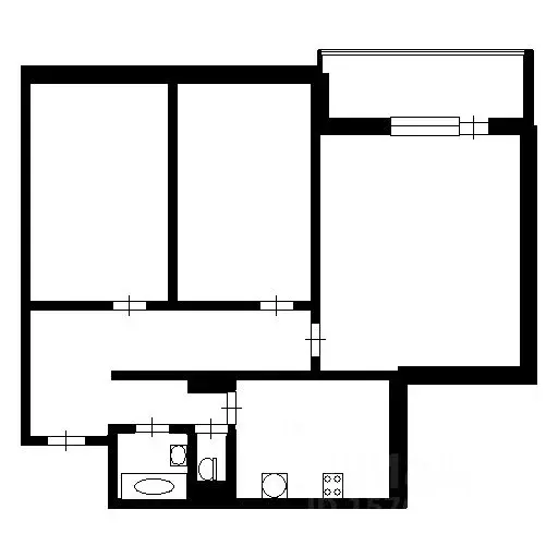 3-к кв. Санкт-Петербург ул. Чудновского, 19 (88.0 м) - Фото 2