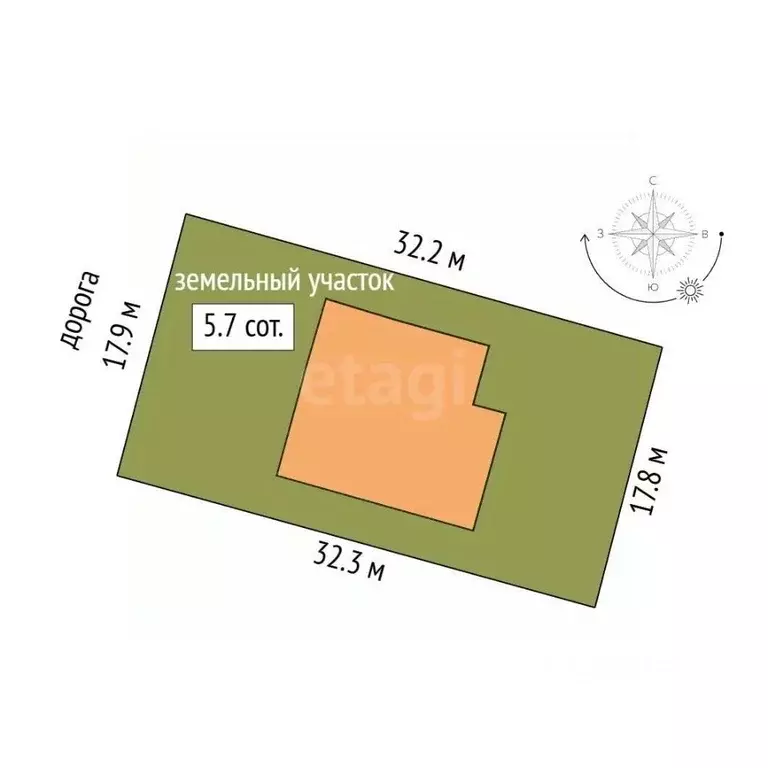 Дом в Астраханская область, Приволжский район, с. Карагали, ... - Фото 2